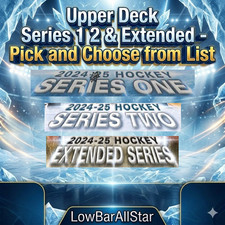 2024-25 Upper Deck Series 1 & 2 & Extended - Pick and Choose from List