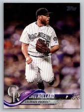 2018 Topps #269 Greg Holland - Colorado Rockies