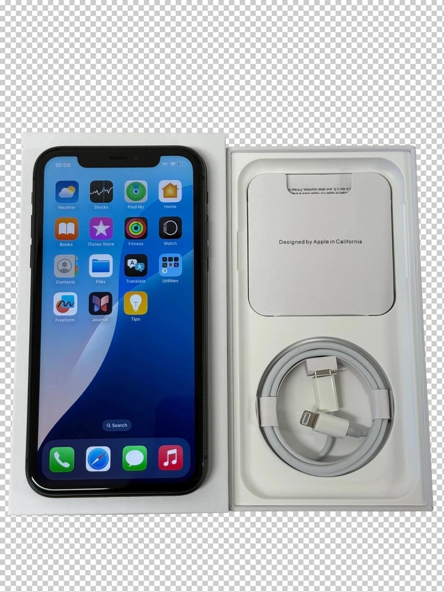 Apple iPhone 11 64GB A2111 Factory Unlocked GSM CDMA In-Box Black