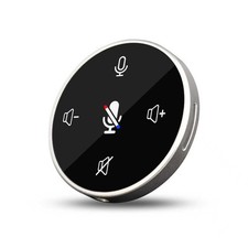 System Universal USB Conference Microphone with Speaker, omnidirectional, Tou...