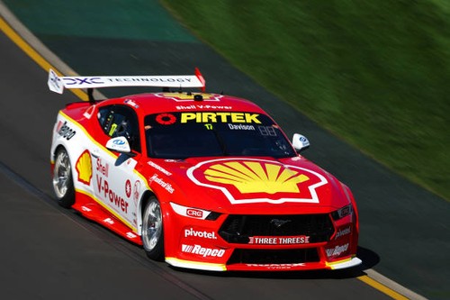 Will Davison Shell V-Power Racing Ford Mustang at Melbourne GP Cir- Old Photo