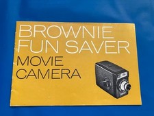 1960 MOVIE CAMERA manual - BROWNIE FUN SAVER - Eastman Kodak