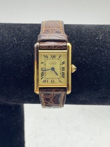 Women's Cartier Tank Sterling Silver 20mm Watch 18.7g