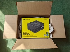 Image of Corsair RM750x -- 750w 80 Plus Gold Fully Modular ATX PSU 750 Watt -- New Sealed