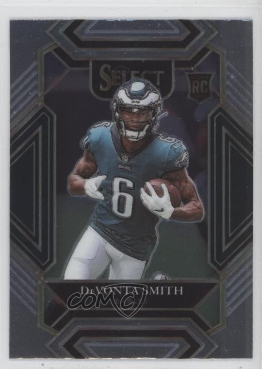 2021 Panini Select Club Level DeVonta Smith #249 1q0b