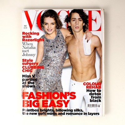 VOGUE UK - Natalia Vodianova Johnny Borrell  [May 2007] - Magazine - [FB02]