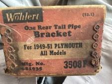 1940 1950 Dodge Chrysler Plymouth Tail Pipe Hanger Nos 1940 1950 Dodge Chrysler Plymouth Tail Pipe Hanger Nos