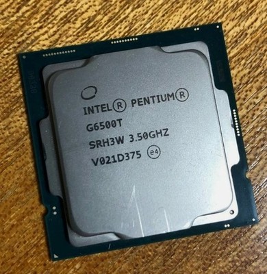 10Th Gen Intel Pentium G6500T LGA1200 CPU Processor 3.5GHz Dual Core SRH3W