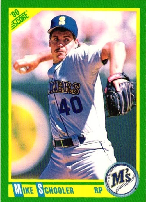 1990 Score - Mike Schooler #149