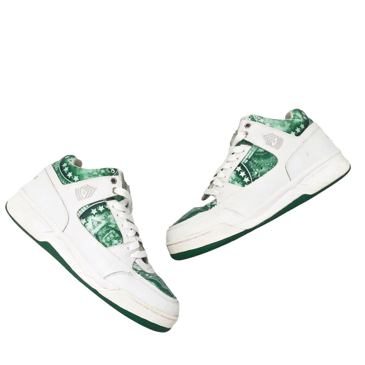 P. MILLER Rich Boyz Collection Sneakers Mid Top Basketball Shoes Money Soldiers P. MILLER Rich Boyz Collection Sneakers Mid Top Basketball  main image 2