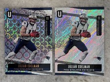 2019 Panini Unparalleled Julian Edelman GROOVE SP & BONUS Base #15 Patriots