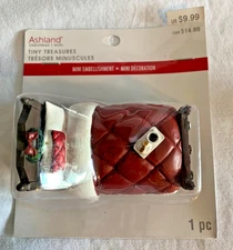 Ashland Tiny Treasures Poster Bed Breakfast Dollhouse Christmas Village