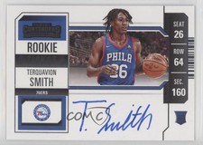 2023 Panini Contenders Rookie Ticket Variation Terquavion Smith #145 Auto 00rs