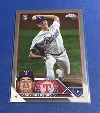 2023 Topps Chrome Update #USC11 Cody Bradford RC Texas Rangers