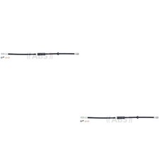 2x A.B.S. Bremsschlauch Vorderachse links rechts für VW Passat Variant 365 358