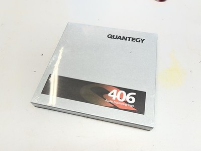 NOS Ampex / Quantegy 406, 1/4'' Width Reel Tape - 7'' Reel / 1200 ft