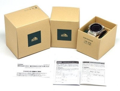 CASIO Protrek PRW-35-7JF Tough Solar Watch White W/Box Tested Japan Used F/S