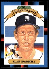 Alan Trammell 1988 Donruss #4 Detroit Tigers MLB READ FREE SHIPPING AutographDen
