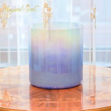 Crystal Soul Crystal Singing Bowl Customizabl Note 432HZ 6-9'' with Accessories