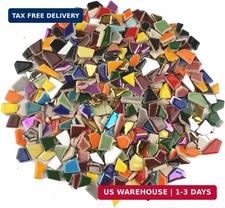 Vibrant Broken Ceramic Tiles for Crafts Mosaics,Irregular Polished China Tile Sc