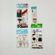 Jolee's Boutique Stickers Lot Cabin Camping RV Coffee Easter Bunnies New