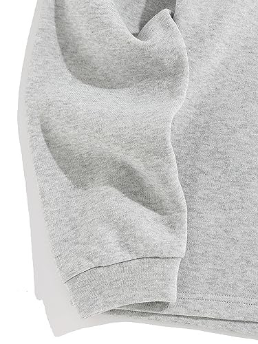 Men's Letters Embroidered Raglan Sleeve Quarter Zip Large Alaska-deep Coffee - Picture 4 of 5