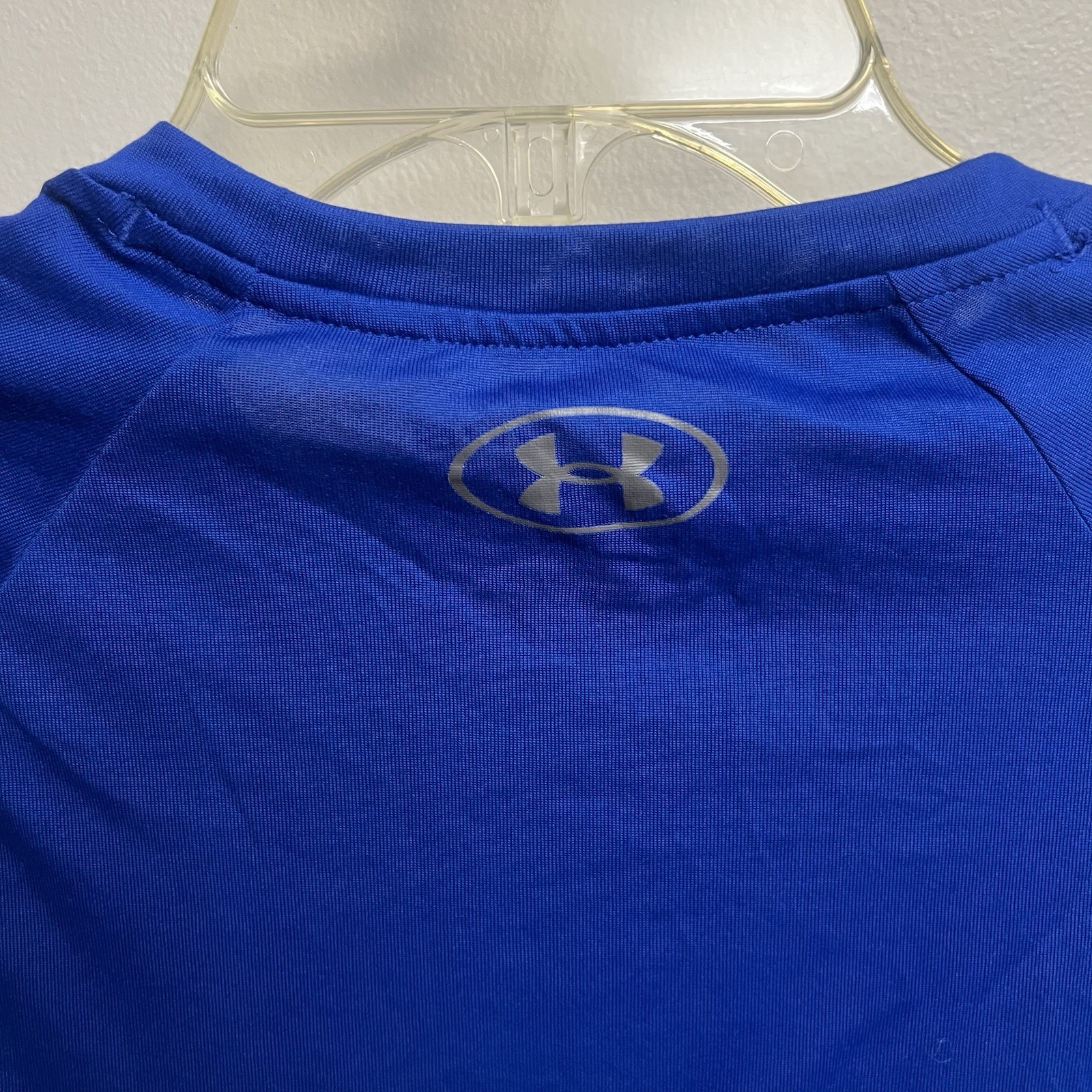 Under Armour Men's Small Blue Tech Tee Loose Athletic T-Shirt NWT thumbnail 3