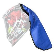 TRQWH Flame Retardant Welding Bib with Extended Neck Protection, Universal Fit