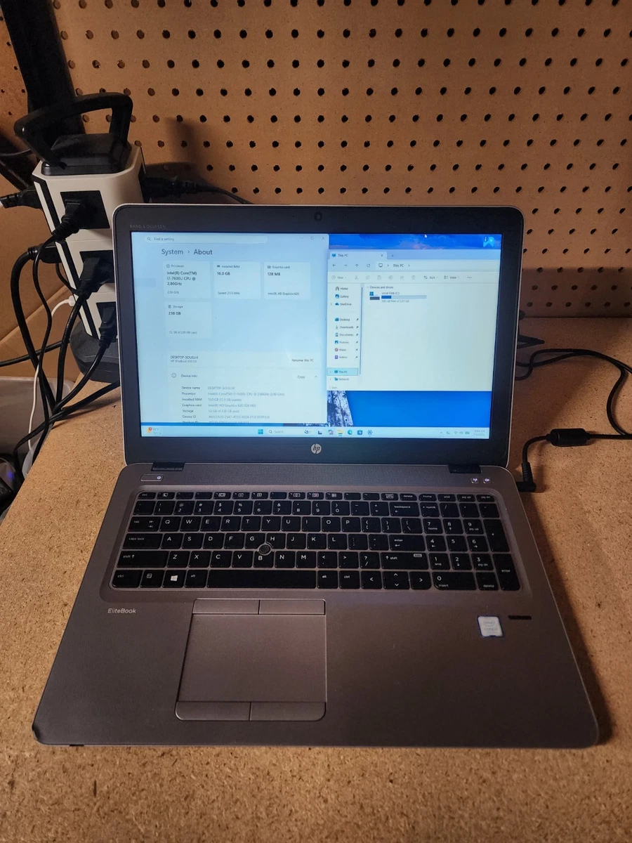 HP Intel Core i7 7th Gen. 16 GB RAM PC Laptops & Netbooks for sale