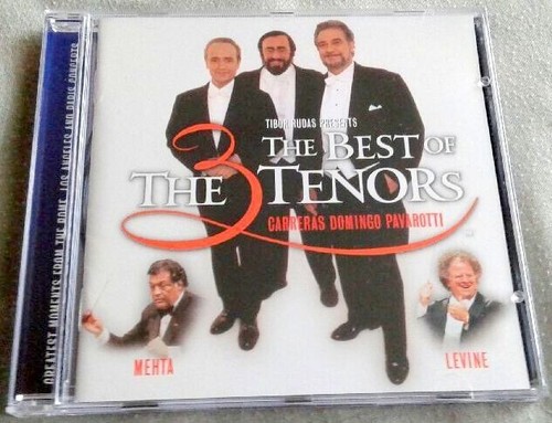 THE THREE TENORS-THE BEST OF-CD-(Opera,Carreras,Domingo,Pavarotii) - Picture 1 of 2