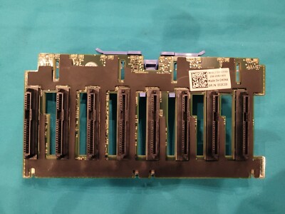 DELL J2C2D 2.5 CHASSIS (8X2.5) BAY 1/2 BACKPLANE BOARD FOR POWEREDGE R720 0J2C2D