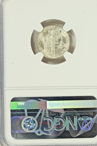1942-D Mercury Dime : NGC MS67FB - Picture 2 of 4
