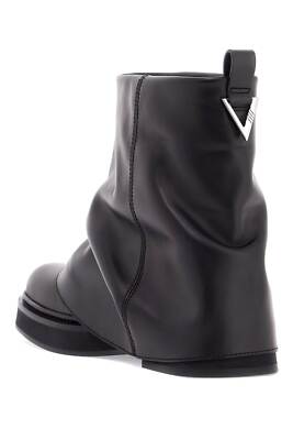 ミドルブーツ THE ATTICO Women Boots 247WSH00832LBT019AA 100 Black Boots THE ATTICO Woman Tg. 7 US 247WSH00832LBT019AA 100