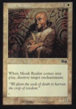 Monk Realist - Urza's Saga: #21, Magic: The Gathering Nm R118