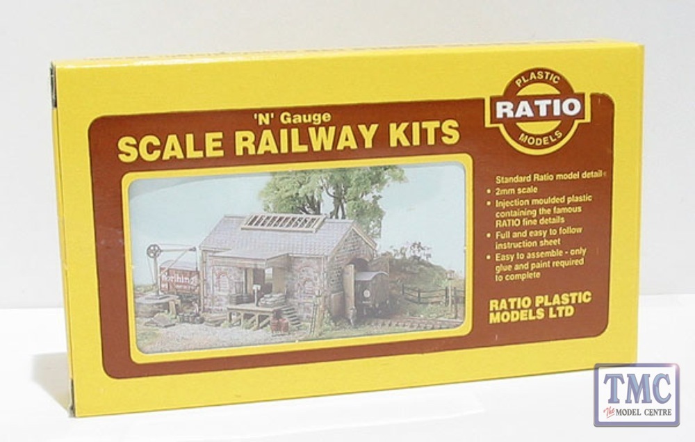 220 Ratio Stone Goods shed N Gauge Plastic Kit