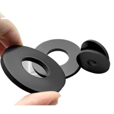 Flexibel Schwarz Flachdichtung Gummi Dichtung EPDM Schraubendichtung 1- 5mm Dick