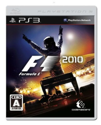 F1 2010 PlayStation 3 PS3 Codemasters Formula One Racing Game Japan Import JPN
