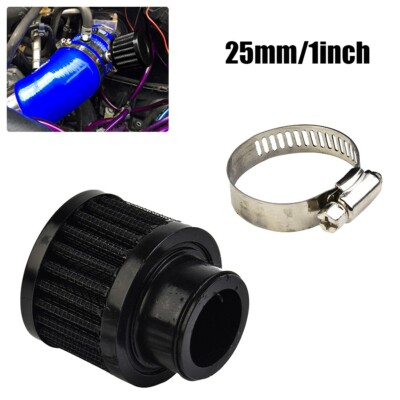 25mm Auto Luftfilter Teil Für Motorrad Kaltluftansaugung High Flow Vent Zubehör