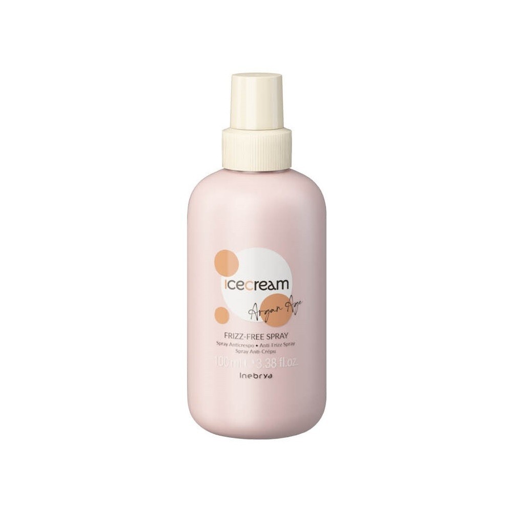 Inebrya Ice Cream Frizz-Free Spray Anticrespo 100 ml - NEW