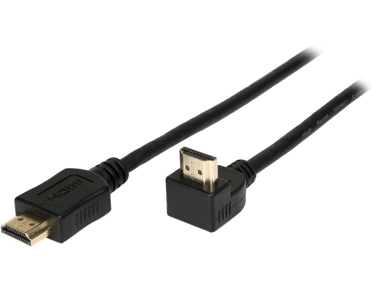 Высокоскоростной HDMI-кабель Tripp Lite с 1 прямоугольным разъемом, Ultra HD 4K x 2K,