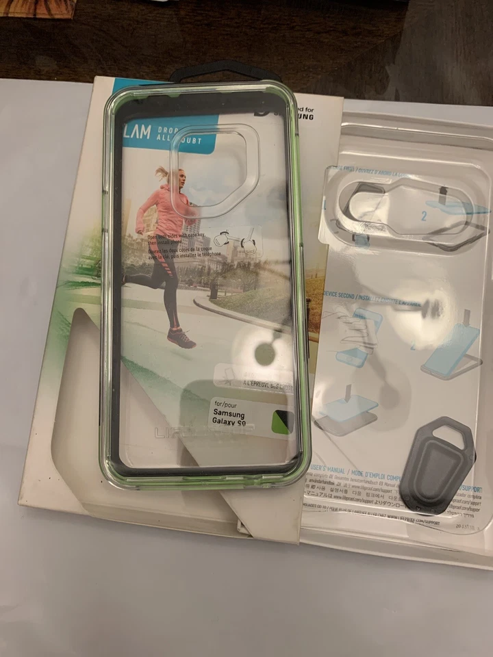 LifeProof SLAM Series DROPPROOF Case for Samsung Galaxy S9 Green/Black clear - image 2 of 2