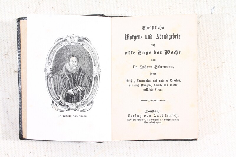 alter Druck um 1900 Morgengebete und Abendgebete old vintage 160 Seiten