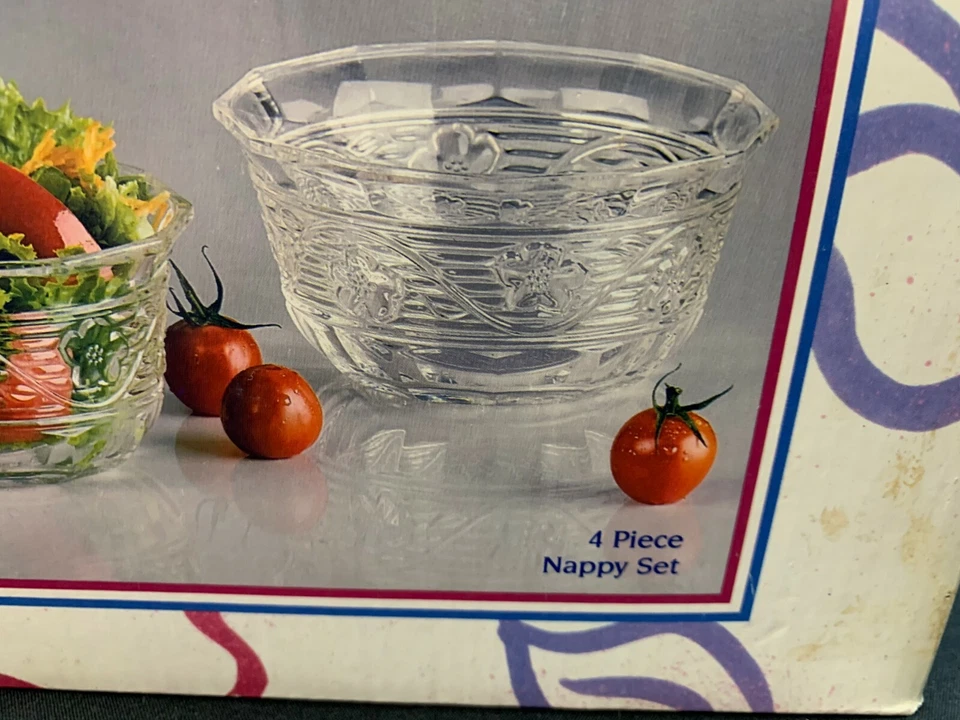 Juego de 4 ~ Juego de pañales "The Toscany Collection" de Georgetowne (nueces, mentas, etc.) Foto 2 de 4