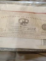 Bridge City Tool Works AS-3 ADJUSTABLE TRY SQUARE Certificate of Authenticity