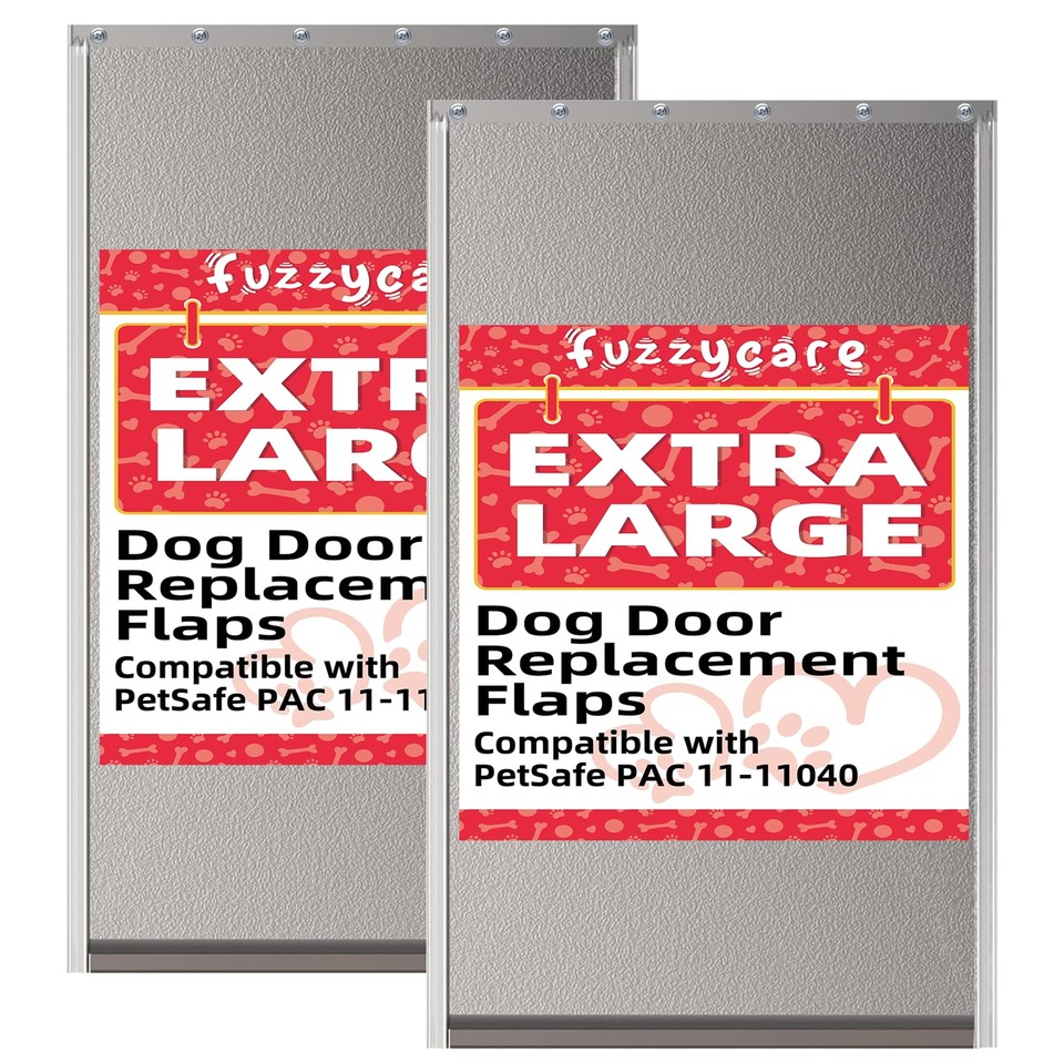 2 Pack PAC11 11040 Extra Large Dog Door Flap Replacement Compatible 2-pack-pac11-11040-extra-large-dog-door-flap-replacement-compatible
