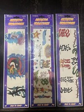 3 Sheets of Temporary Tattoos - Each sheet has many Tattoos -Waterproof Series 3