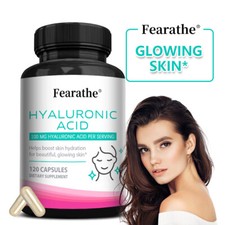 Hyaluronic Acid Capsules Promotes Skin Radiance Nourishes Joints 30-120 Pills