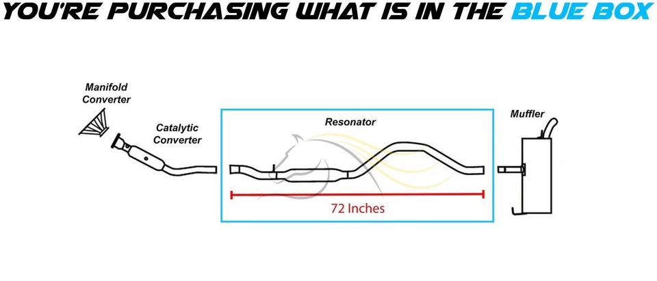 Tubo resonador de acero inoxidable para: Dodge Caliber 2007-2012 1,8 L 2,0 L Foto 2 de 4