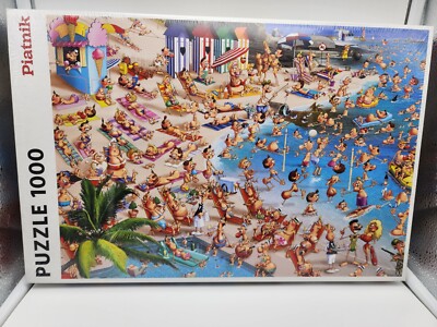 Piatnik Beach 1000 Piece Francois Ruyer Interlocking Jigsaw Puzzle