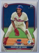 2023 Bowman - 1st Edition Prospects 1st Marcus Lee Sang #BP-126 (RC) Phillies
